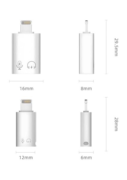 USB C, iPad Için 2 Paket USB C ve USB 3.0 Dişi - Erkek Otg, Destek Bağlantı Kartı Okuyucu, USB Sürücü, Fare, Mikrofonu, Vb modelleri