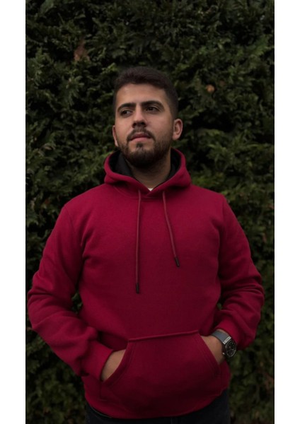 %100 Pamuk 3 Iplik Kapşonlu Sweatshirt fiyatları