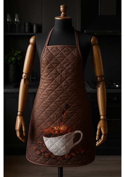 Kapitoneli Sıvı Geçirmez Leke Tutmaz Mutfak Önlüğü Dijital Baskılı Önlük fiyatları