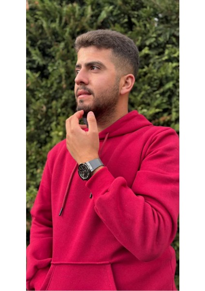 %100 Pamuk 3 Iplik Kapşonlu Sweatshirt modelleri