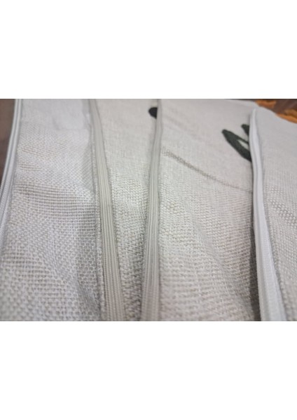 Keten Punch Işlemeli Kırlent Kılıfı 43X43 cm – El Işçiliği Panç Desen & Püskül Detaylı Yastık Kılıfı 2li VEFORMPUNCH2026 fırsatları