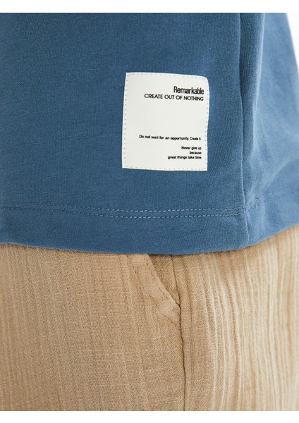 Yeni Sezon Bisiklet Yaka Kısa Kollu Erkek Sweatshirt modelleri