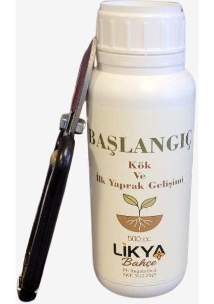 Başlangıç Bitki Besini ve Bağ Makası Set modelleri