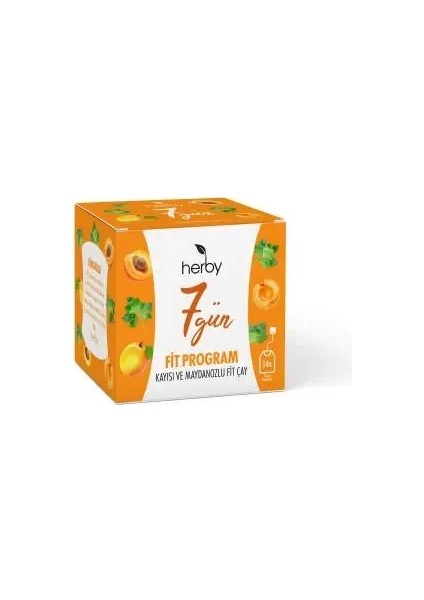 7 Gün Fit Program - Kayısı ve Maydanozlu Fit Çay