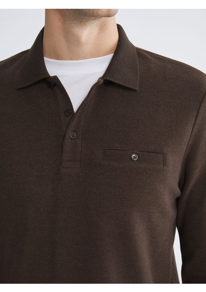 Yeni Sezon Polo Yaka Erkek Sweatshirt modelleri