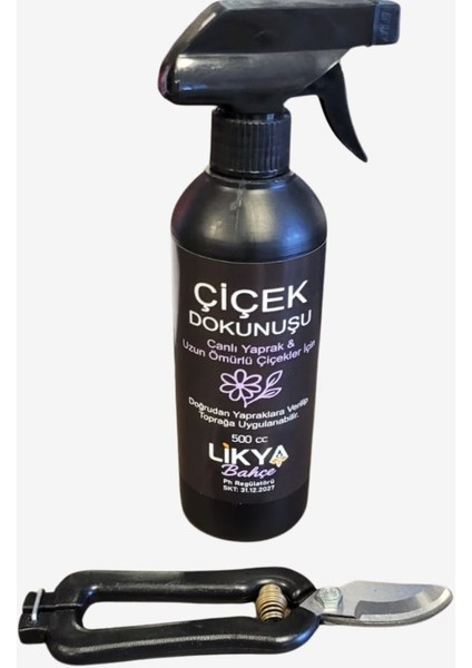 Çiçek Besini / Coşturucu ve Bağ - Budama Makası Set fırsatları