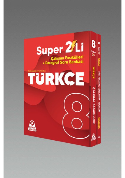 Örnek Akademi 8.sınıf Süper 2li Türkçe