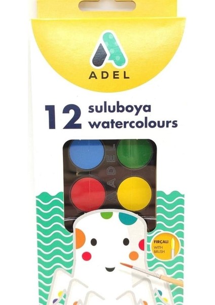 Adel Suluboya Küçük Boy 12 Renk