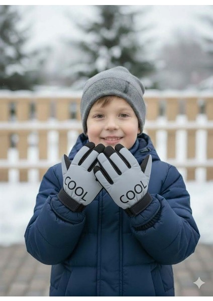 Kitti 422-17 9-14 Yaş Kar Kayak Eldiveni