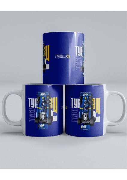 Tyrrell P34 Lacivert Kupa Bardak