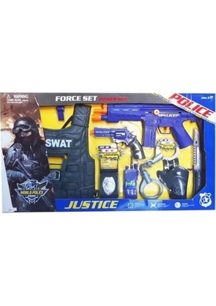 Ctoys Oyuncak Polis Seti Sesli Gırgır JC082