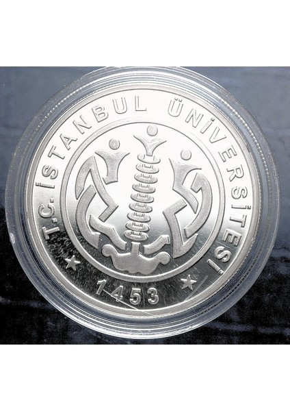 Istanbul Ünıversıtesi 550.YIL Hatıra Parası Gümüş Sertıfıkalı fiyatları