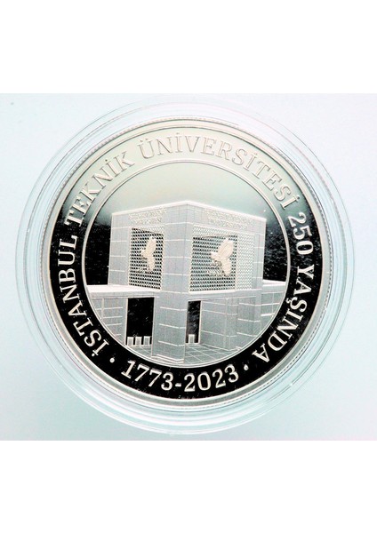 Istanbul Teknik Üniversitesi 250.NCI Yıl 2023 Darphane Hatıra Gümüş Sertifikalı