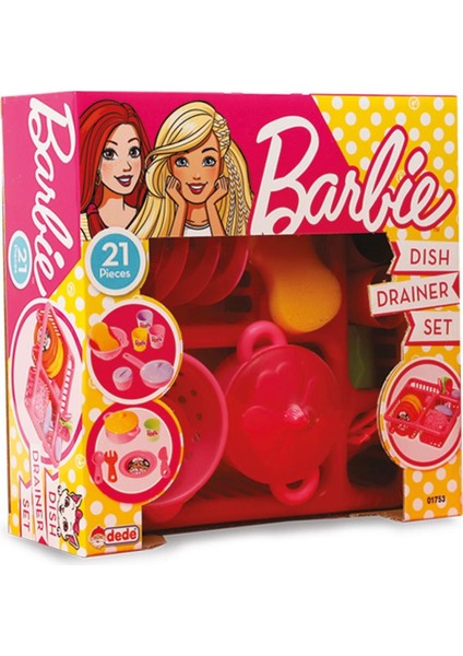 Barbie Bulaşıklık 21 Parça modelleri