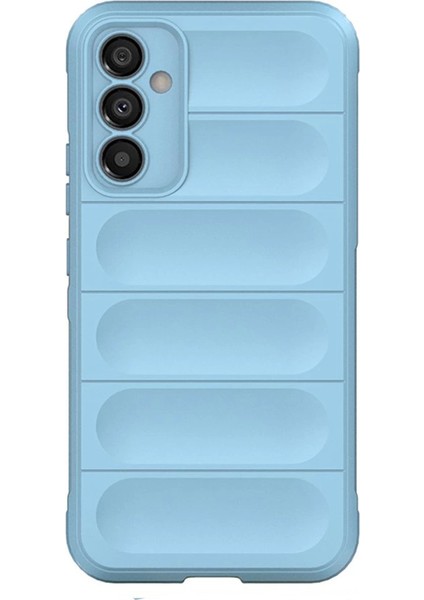 Newface Samsung Galaxy A05S Kılıf Optimum Silikon - Sky Blue