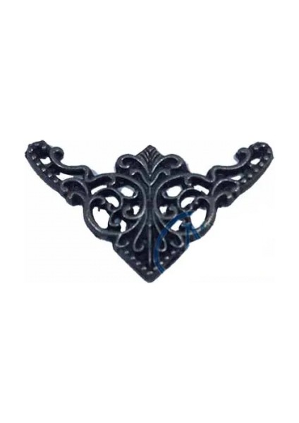 Eco Lounge Dekoratif Köşe Süsü, Köşelik - Küçük, 19X34MM, Eskitme, 100 Adet