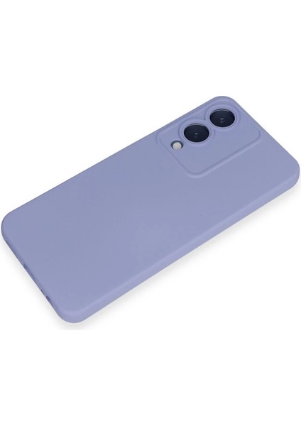 Newface Vivo Y17S Kılıf Nano Içi Kadife Silikon - Lila fırsatları