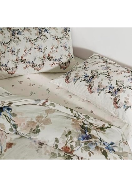 Dalila Ranforce Çift Kişilik Nevresim Takımı Kremrengi fiyatları