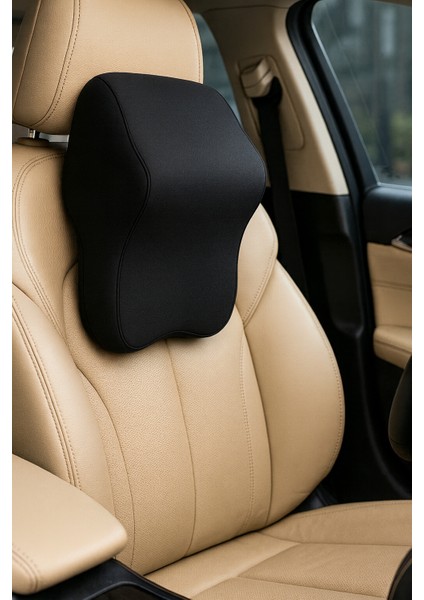 Seyahat ve Araç Kullanımı Için Ortopedik Visco Boyun Destek Yastığı
