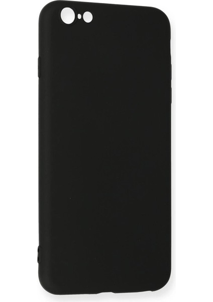 Iphone 6 Kılıf Nano Içi Kadife Silikon - Siyah modelleri