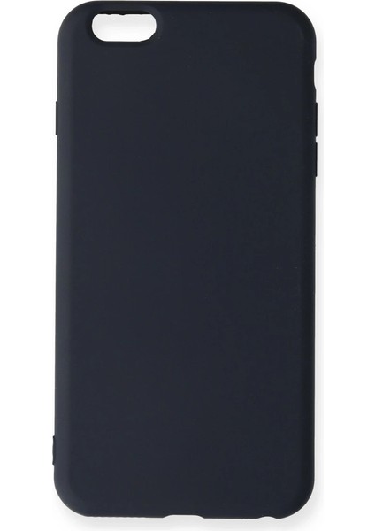 Iphone 6 Kılıf Nano Içi Kadife Silikon - Lacivert