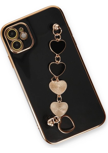 Iphone 12 Kılıf Esila Silikon - Siyah modelleri