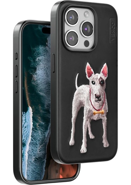 Venco Iphone 15 Perma Desenli Kapak - Siyah fiyatları