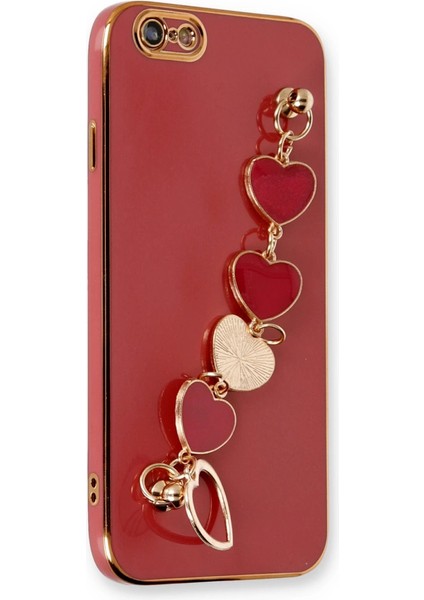 Iphone 6 Kılıf Esila Silikon - Kırmızı