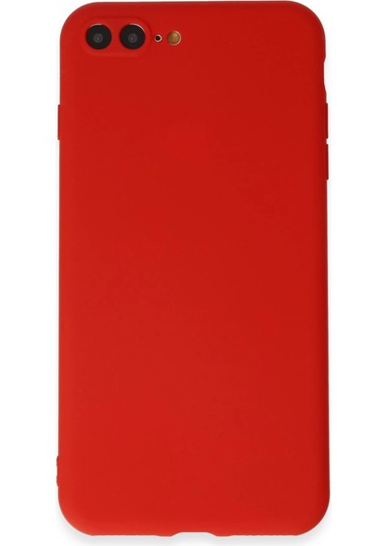 Iphone 7 Kılıf First Silikon - Kırmızı