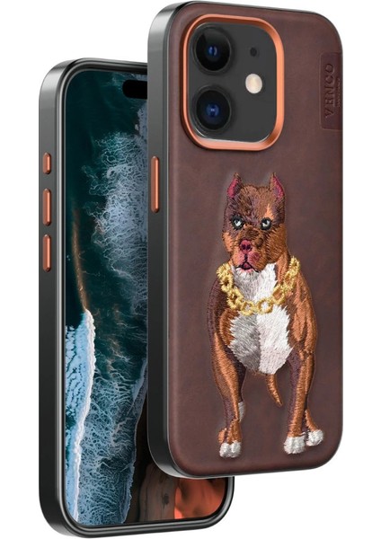 Venco Iphone 11 Perma Desenli Kapak - Kahverengi fiyatları