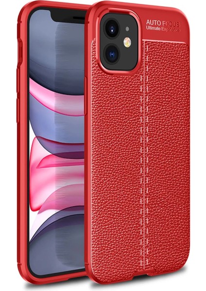 Iphone 12 Mini Kılıf Auto Focus Kapak - Kırmızı