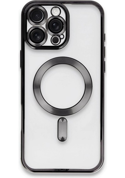 Newface Iphone 16 Kılıf Kross Magneticsafe Kapak - Siyah