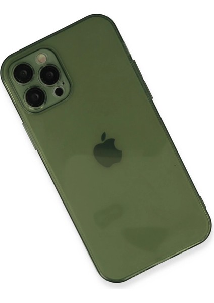 Iphone 12 Kılıf Fly Lens Silikon - Yeşil modelleri