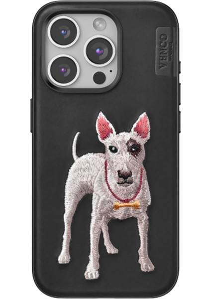 Venco Iphone 14 Perma Desenli Kapak - Siyah