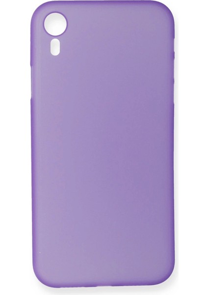 Iphone Xr Kılıf Pp Ince Kapak - Mor