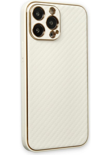 Iphone 13 Kılıf Coco Karbon Silikon - Beyaz modelleri