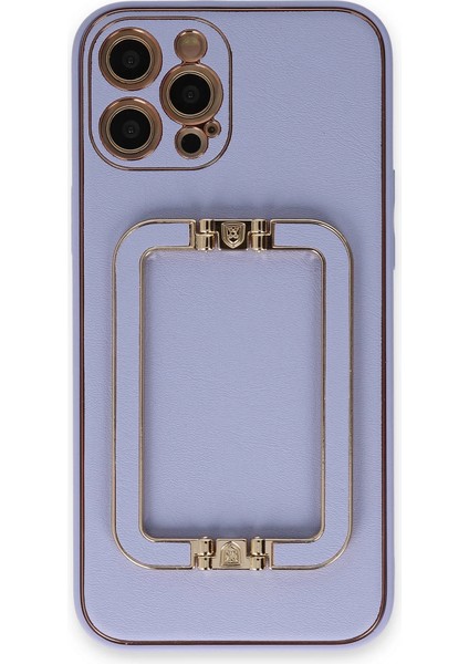 Iphone 12 Kılıf Coco Elit Kapak - Lila