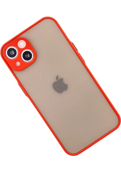 Iphone 13 Mini Kılıf Montreal Silikon Kapak - Kırmızı fiyatları