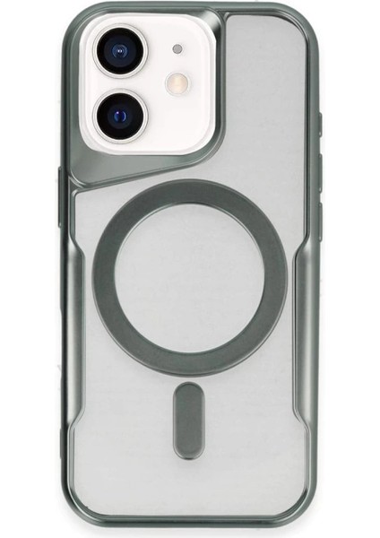 Iphone 11 Kılıf Boyi Silikon Kapak - Yeşil