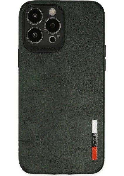 Iphone 13 Kılıf Loop Deri Silikon - Yeşil
