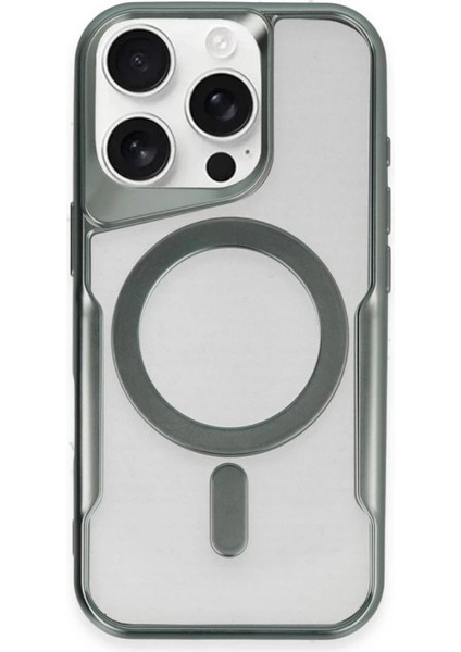 Iphone 14 Kılıf Boyi Silikon Kapak - Yeşil