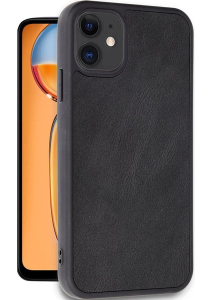 Newface Iphone 11 Kılıf Aras Deri Kapak - Siyah fiyatları
