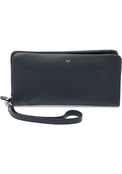 Lacivert Hakiki Deri Erkek El Çantası - S1PC00001603-X86