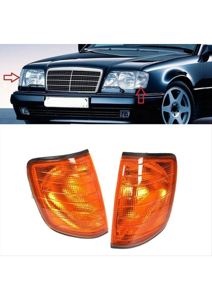 1paır Coly Park Lambası Dönüş Sinyal Işıkları Mercedes W124 E-Serisi 1985-1995 1248260043 1248260743 1248260143-B (Yurt Dışından) fırsatları