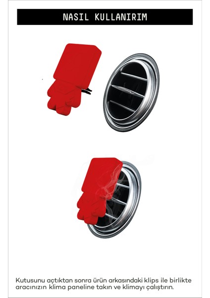 Araba Klima Kokusu - Jooy Oto Kokusu | 90 Gün Etkili Araç Kokusu - Champagne & Berries modelleri