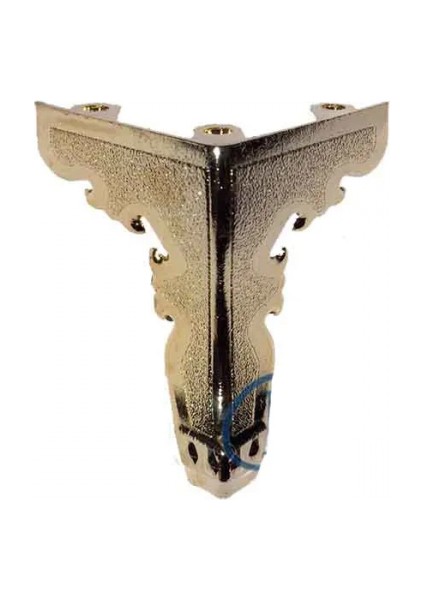 Eco Lounge Kelebek Ahşap, Sunta Sandık Ayağı, Kutu Ayak 5,5 cm - Sarı