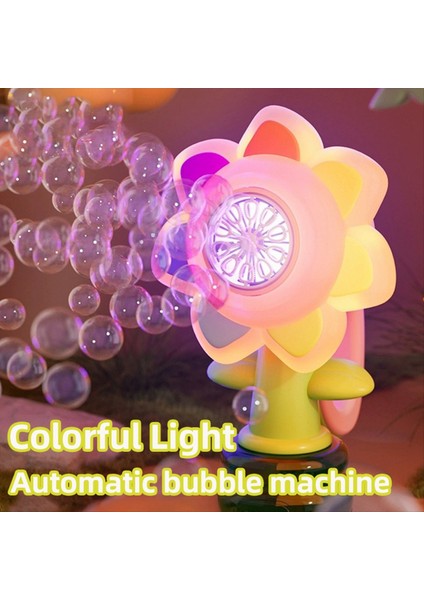 Ayçiçeği Dans Kabarcığı Makinesi Salıncak Elektrik Otomatik Kabarcık Makinesi Sabun Üfleyici Parti Oyuncak Çocuk Si (Yurt Dışından) fiyatları