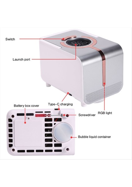 Kabarcık Üfleyici LED Işıkları ile Otomatik Kabarcık Üfleyici Kapalı Açık Doğum Günü Partisi Için Kabarcık Üreticisi (Yurt Dışından) fiyatları