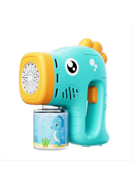 Elektrikli Bubble Kids Hafif Yaz Dış Mekan Oyunları ile Otomatik Sabun Üfleyici Çocuk Mavi (Yurt Dışından)