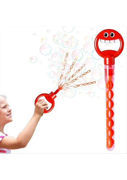 Bubble Wands 32 Delikli Gülümseyen Yüz Kabarcık Çubuğu Yaz Oyuncağı Kabarcık Çubuğu Üfleyici Üreticisi Açık/iç Mekan Aktivitesi Kullanımı Paskalya (Yurt Dışından) fırsatları